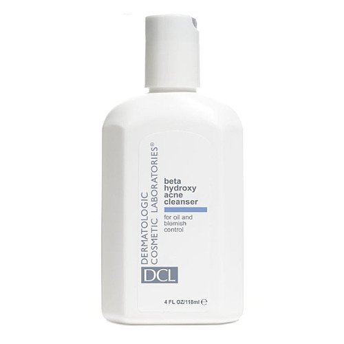 DCL Dermatologic Beta Hydroxy Acne Cleanser, 118ml/4 fl oz DCL Dermatologic Beta Hydroxy Acne Cleanser on white background