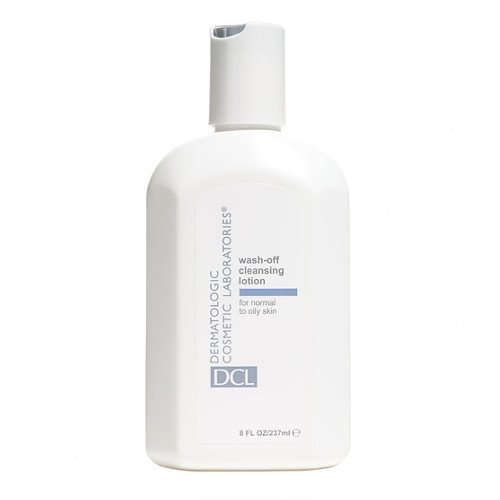 DCL Dermatologic Wash-Off Cleansing Lotion on white background