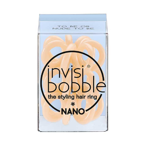 Invisibobble Nano - Crystal Clear, 1 piece Invisibobble Nano - Crystal Clear on white background