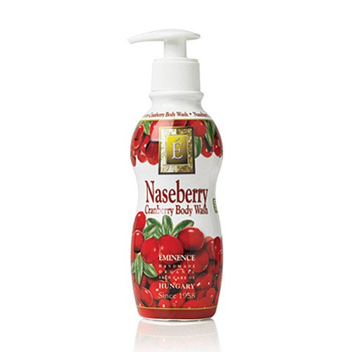 Eminence Organic Cranberry Naseberry Yogurt Body Wash, 250ml/8.5 fl oz Eminence Organics Cranberry Naseberry Yogurt Body Wash on white background