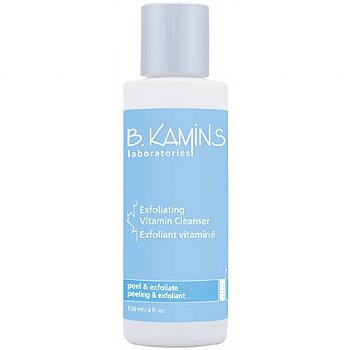 B Kamins Exfoliating Vitamin Cleanser, 120ml/4 fl oz B Kamins Exfoliating Vitamin Cleanser on white background