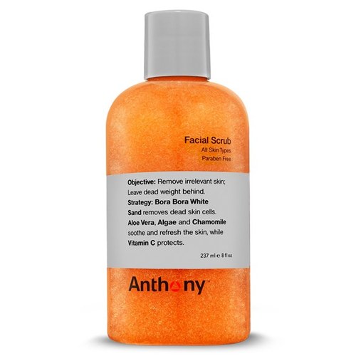 Anthony Logistics Facial Scrub, 240ml/8 fl oz Anthony Logistics Facial Scrub on white background