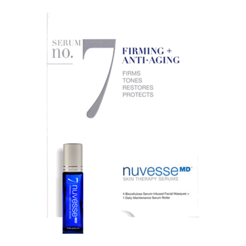 Nuvesse No. 7 Firming + Anti-Aging Face Mask Kit on white background