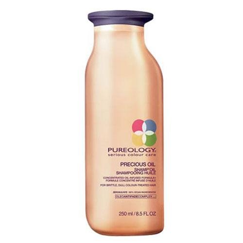 Pureology Precious Shampoo Oil on white background