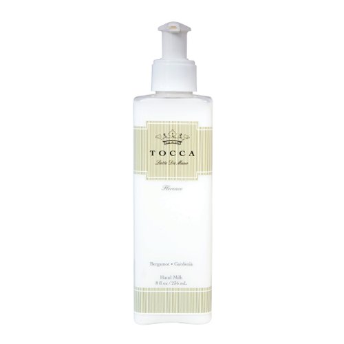 Tocca Beauty Latte da Mano - Bianca: Green Tea & Lemon Hand Milk on white background