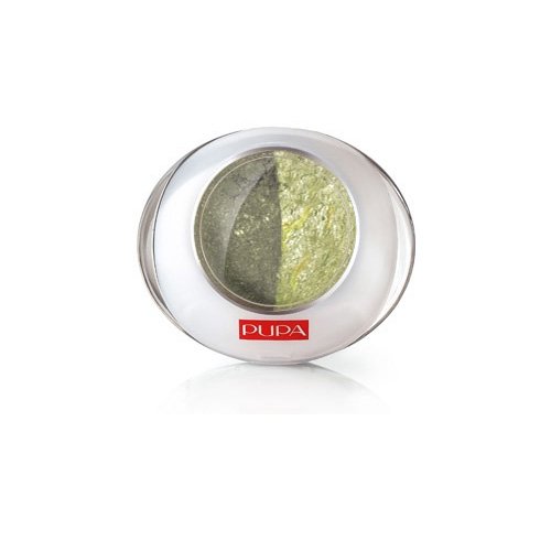 Pupa Luminys Duo Eyeshadow Forest/Water - 50, 1 piece Pupa Luminys Duo Eyeshadow Sand Dore - 01 on white background