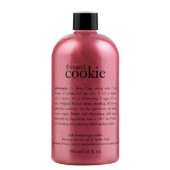 Philosophy Frosted Cookie Shampoo, Shower Gel & Bubble Bath 480 ml / 16 oz Philosophy on white background