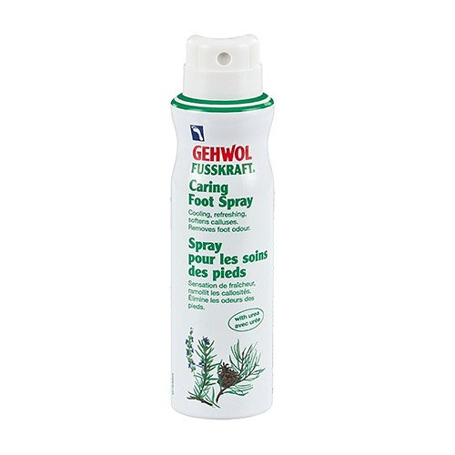 Gehwol Fusskraft Caring Foot Spray on white background