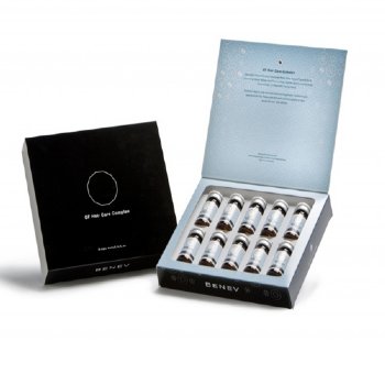 Benev GF Hair Care Complex 10 vials on white background