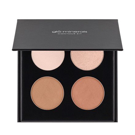 gloMinerals Contour Kit - Medium to Dark, 1 piece gloMinerals Contour Kit - Fair to Light on white background