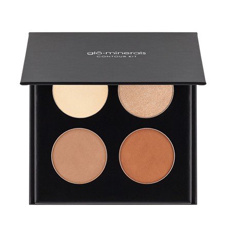 gloMinerals Contour Kit - Medium to Dark, 1 piece gloMinerals Contour Kit - Fair to Light on white background