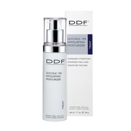 DDF Glycolic 10% Exfoliating Moisturizer, 50ml/1.7 fl oz DDF on white background