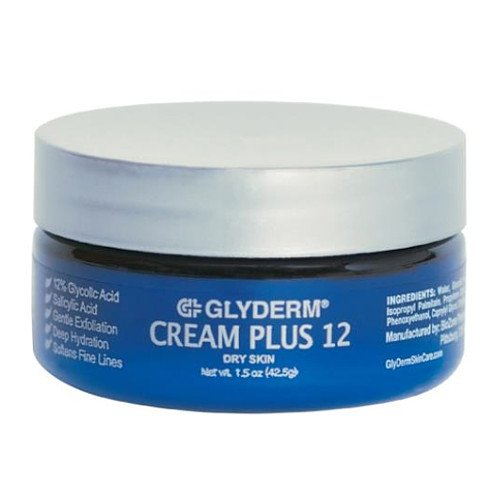 GlyDerm Cream Plus 12, 42.5g/1.5 oz GlyDerm Cream Plus 12 on white background