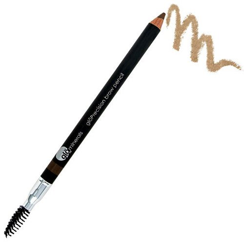 gloMinerals Precision Brow Pencil - Taupe, 1 piece gloMinerals Precision Brow Pencil - Auburn on white background