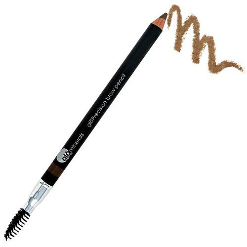 gloMinerals Precision Brow Pencil - Taupe, 1 piece gloMinerals Precision Brow Pencil - Auburn on white background