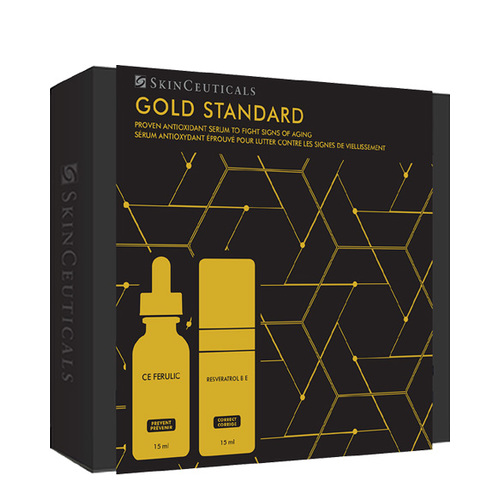 SkinCeuticals Gold Standard Kit, 2 x 15ml/0.5 fl oz SkinCeuticals Gold Standard Kit on white background