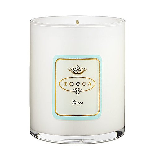 Tocca Beauty Candela Collection - Yma: Guava & Red Currant, 300g/10.6 oz Tocca Beauty Candela Collection - Bali: Divine Champaca Flower on white background