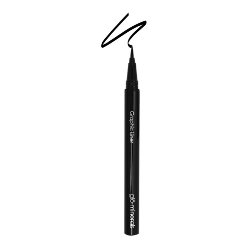 gloMinerals Graphic Liner - Black/Brown, 1 piece gloMinerals Graphic Liner - Black on white background