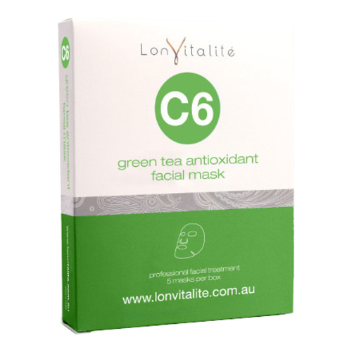 Lonvitalite C4 - Coconut Milk Hydrating and Nourishing Mask 1 Box on white background