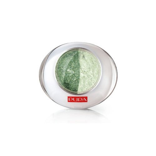 Pupa Luminys Duo Eyeshadow Forest/Water - 50, 1 piece Pupa Luminys Duo Eyeshadow Sand Dore - 01 on white background