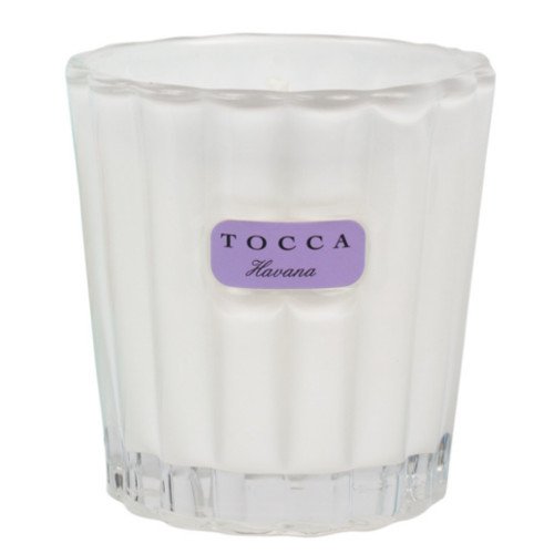 Tocca Beauty Candelina - Cleopatra: Grapefruit Cucumber, 80g/2.85 oz Tocca Beauty Candelina - Bianca: Green tea & Lemon on white background