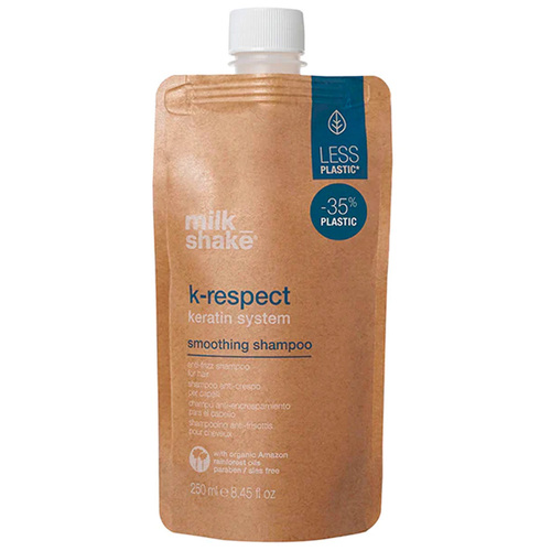 milk_shake k-respect smoothing shampoo, 250ml/8.45 fl oz