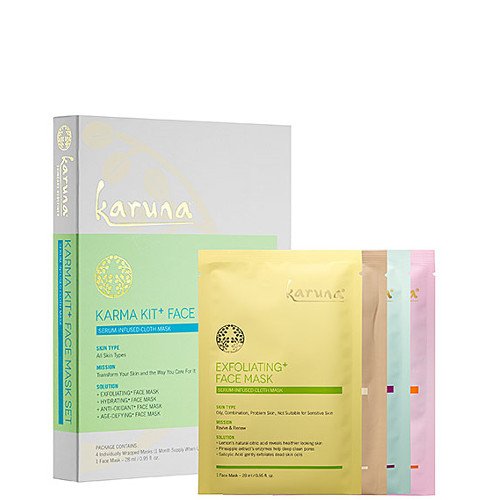 Karuna Karma Kit+ Face Mask Variety Set, 28ml/0.95 fl oz Karuna Karma Kit+ Face Mask Variety Set on white background