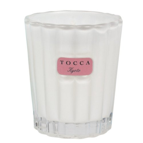 Tocca Beauty Candelina - Cleopatra: Grapefruit Cucumber, 80g/2.85 oz Tocca Beauty Candelina - Bianca: Green tea & Lemon on white background