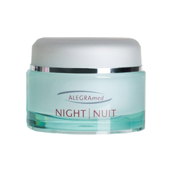Alegramed Night Cream (Dry) on white background