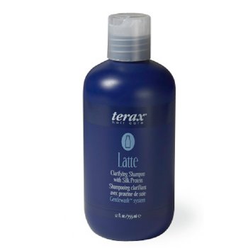 Terax Latte Clarifying Shampoo, 975ml/33 fl oz Terax on white background