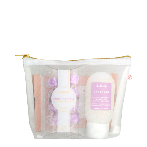 Bonblissity Self Care Anywhere Kit - Lavender, 1 set Bonblissity Self Care Anywhere Kit - Lavender on white background