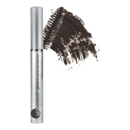 gloMinerals gloLash Lengthening Mascara - Brown/Black, 4.25g/0.15 oz gloMinerals gloLash Lengthening Mascara - Brown/Black on white background