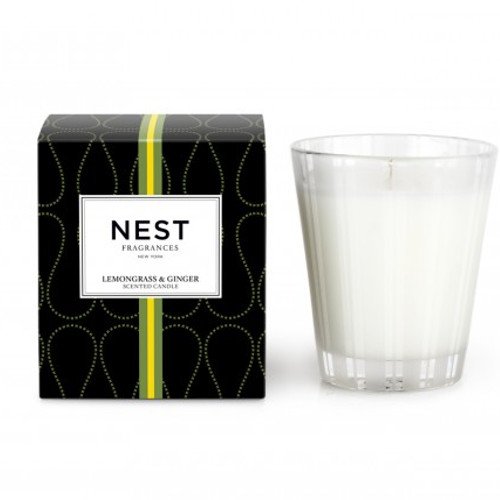 Nest Fragrances One O'Clock Oriental Orchid Classic Candle, 230g/8.1 oz Nest Fragrances Bamboo Classic Candle on white background
