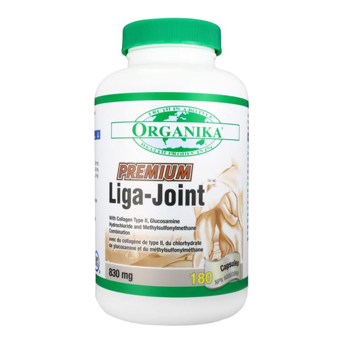 Organika Liga-Joint - Premium, 180 x 830mg/12.5 grain Organika Liga-Joint - Premium on white background