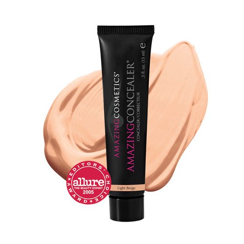 AmazingCosmetics AmazingConcealer - Medium Tan, 15ml/0.50 fl oz AmazingCosmetics AmazingConcealer - Dark Beige on white background