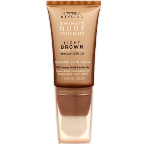 Alterna 2-Minute Root Touch Up - Dark Brown, 30ml/1 fl oz Alterna 2-Minute Root Touch Up - Black on white background