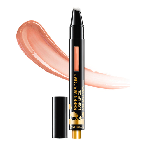 butter LONDON Sheer Wisdom Lush Lip Oil - Ballet Blush, 1 pieces butter LONDON Sheer Wisdom Lush Lip Oil - Ballet Blush on white background