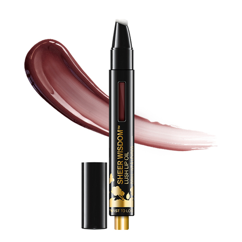 butter LONDON Sheer Wisdom Lush Lip Oil - Ballet Blush, 1 pieces butter LONDON Sheer Wisdom Lush Lip Oil - Ballet Blush on white background