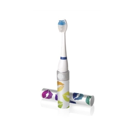 VIOlife Slim Sonic Toothbrush - Pink Bubbles VIOlife Slim Sonic Toothbrush - Sapphire Metallic on white background