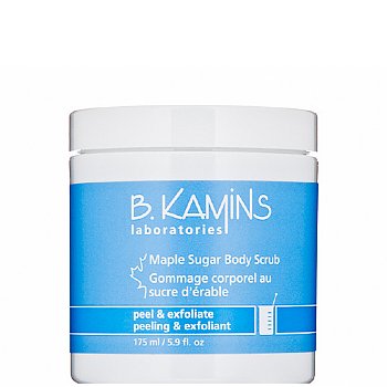 B Kamins Maple Sugar Body Scrub, 220g/7.8 oz B Kamins Maple Sugar Body Scrub on white background