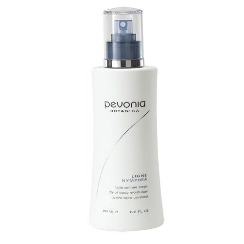 Pevonia Dry Oil Body Moisturizer on white background