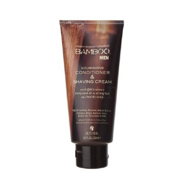 Alterna Bamboo for Men Nourishing Conditioner & Shaving Cream, 250ml/8.5 fl oz Alterna Bamboo for Men Nourishing Conditioner & Shaving Cream on white background