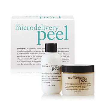 Philosophy philosophy microdelivery peel on white background