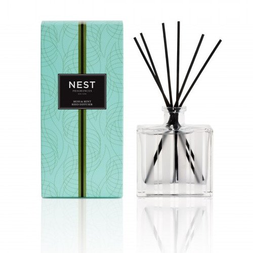 Nest Fragrances Wasabi Pear Reed Diffuser, 175ml/5.9 fl oz Nest Fragrances Bamboo Reed Diffuser on white background