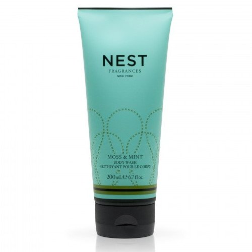 Nest Fragrances Moss & Mint Body Wash, 200g/7 oz Nest Fragrances Bamboo Body Wash on white background