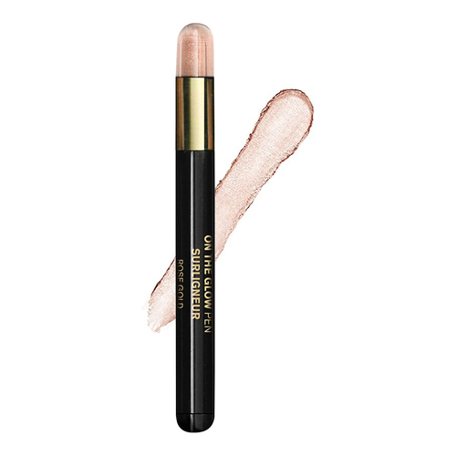butter LONDON On The Glow Pen - Rose Gold, 0.5g/0.01 oz butter LONDON On The Glow Pen - Gold on white background