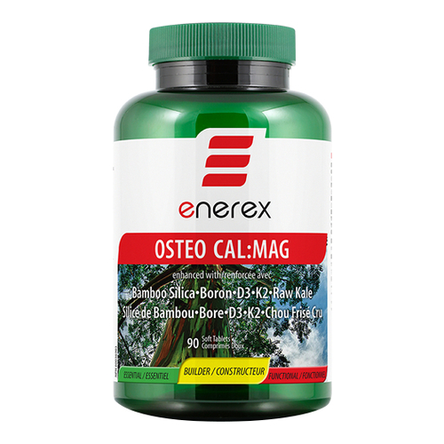 Enerex Osteo Cal:Mag, 90 tablets Enerex Osteo Cal:Mag on white background