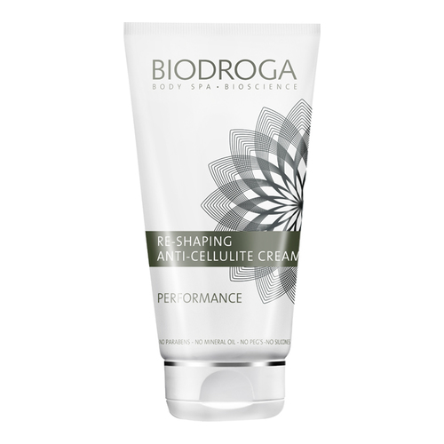 Biodroga Performance Re-Shaping Cellulite Cream, 150ml/5.1 fl oz Biodroga Performance Re-Shaping Cellulite Cream on white background