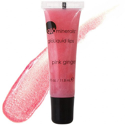 gloMinerals gloLiquid Lips - Flirt, 11.8ml/0.4 oz gloMinerals gloLiquid Lips - Adore on white background