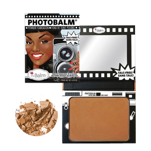 theBalm PhotoBalm- Powder Foundation - Light Medium, 9g/0.3 oz theBalm PhotoBalm- Powder Foundation - After Dark on white background